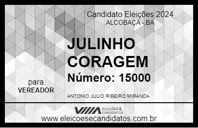 Candidato JULINHO CORAGEM 2024 - ALCOBAÇA - Eleições