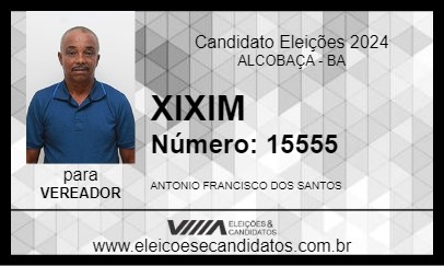 Candidato XIXIM 2024 - ALCOBAÇA - Eleições