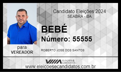 Candidato BEBÉ 2024 - SEABRA - Eleições