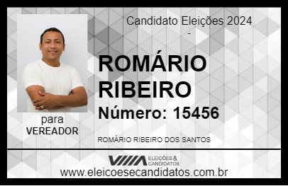 Candidato ROMÁRIO RIBEIRO 2024 - TEIXEIRA DE FREITAS - Eleições