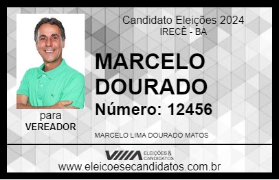 Candidato MARCELO DOURADO 2024 - IRECÊ - Eleições