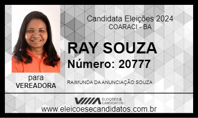 Candidato RAY SOUZA 2024 - COARACI - Eleições