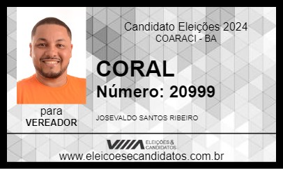 Candidato CORAL 2024 - COARACI - Eleições