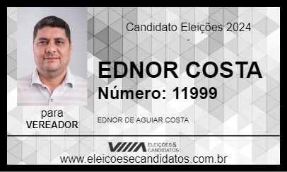 Candidato EDNOR COSTA 2024 - BRUMADO - Eleições