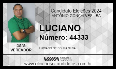 Candidato LUCIANO 2024 - ANTÔNIO GONÇALVES - Eleições