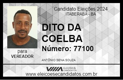 Candidato DITO DA COELBA 2024 - ITABERABA - Eleições