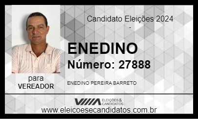 Candidato ENEDINO 2024 - IBIRATAIA - Eleições