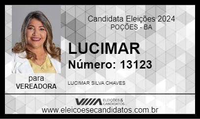 Candidato LUCIMAR 2024 - POÇÕES - Eleições