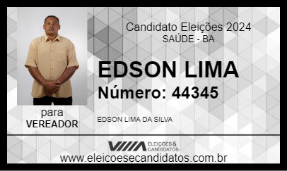 Candidato EDSON LIMA 2024 - SAÚDE - Eleições