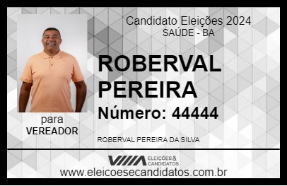 Candidato ROBERVAL PEREIRA 2024 - SAÚDE - Eleições