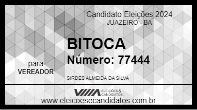 Candidato BITOCA 2024 - JUAZEIRO - Eleições