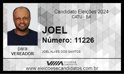 Candidato JOEL 2024 - CATU - Eleições