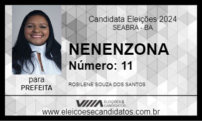 Candidato NENENZONA 2024 - SEABRA - Eleições