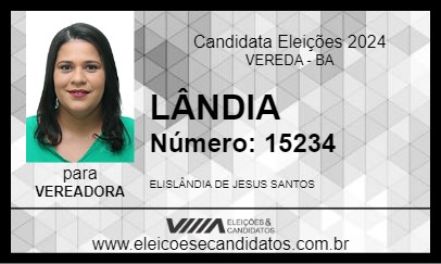 Candidato LÂNDIA 2024 - VEREDA - Eleições