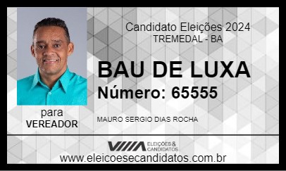 Candidato BAU DE LUXA 2024 - TREMEDAL - Eleições