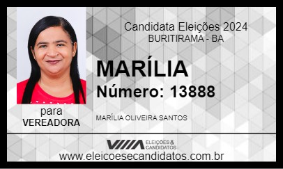 Candidato MARÍLIA 2024 - BURITIRAMA - Eleições