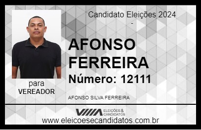 Candidato AFONSO FERREIRA 2024 - ALCOBAÇA - Eleições