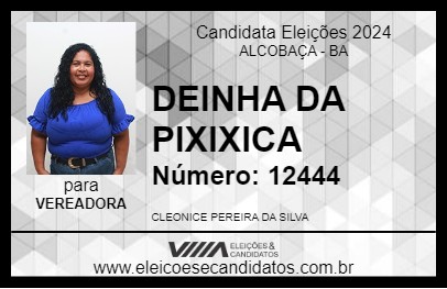 Candidato DEINHA DA PIXIXICA 2024 - ALCOBAÇA - Eleições