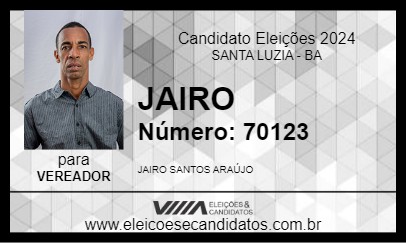 Candidato JAIRO 2024 - SANTA LUZIA - Eleições