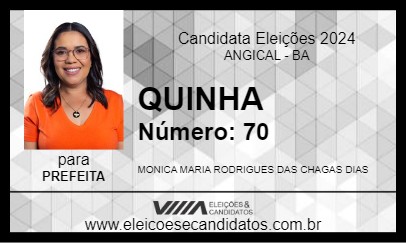 Candidato QUINHA 2024 - ANGICAL - Eleições