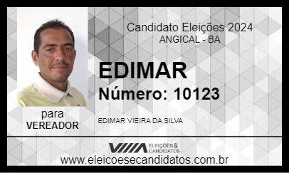 Candidato EDIMAR 2024 - ANGICAL - Eleições