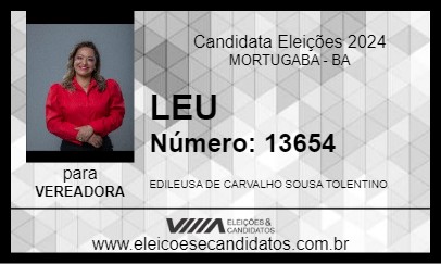 Candidato LEU 2024 - MORTUGABA - Eleições