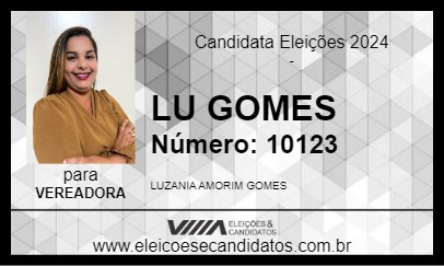 Candidato LU GOMES 2024 - ITIRUÇU - Eleições