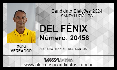 Candidato DEL FÊNIX 2024 - SANTA LUZIA - Eleições