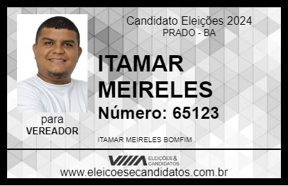 Candidato ITAMAR MEIRELES 2024 - PRADO - Eleições