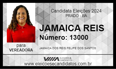 Candidato JAMAICA REIS 2024 - PRADO - Eleições