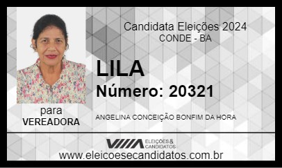 Candidato LILA 2024 - CONDE - Eleições