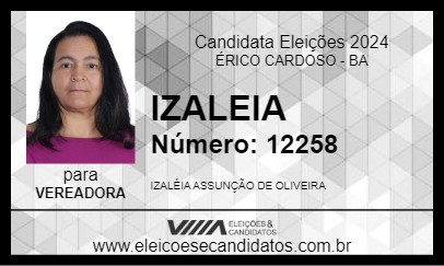 Candidato IZALEIA 2024 - ÉRICO CARDOSO - Eleições