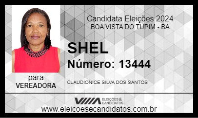 Candidato SHEL 2024 - BOA VISTA DO TUPIM - Eleições