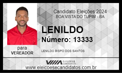 Candidato LENILDO 2024 - BOA VISTA DO TUPIM - Eleições