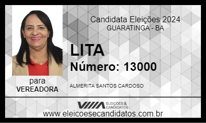 Candidato LITA 2024 - GUARATINGA - Eleições