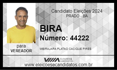 Candidato BIRA 2024 - PRADO - Eleições