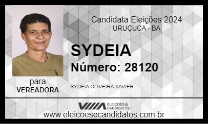 Candidato SYDEIA 2024 - URUÇUCA - Eleições