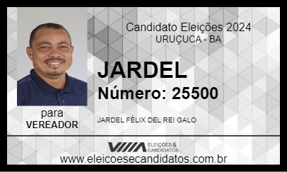 Candidato JARDEL 2024 - URUÇUCA - Eleições