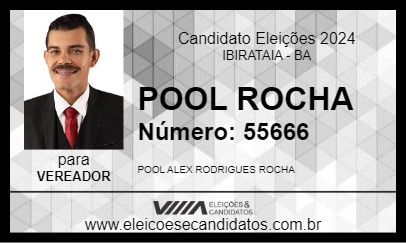 Candidato POOL ROCHA 2024 - IBIRATAIA - Eleições