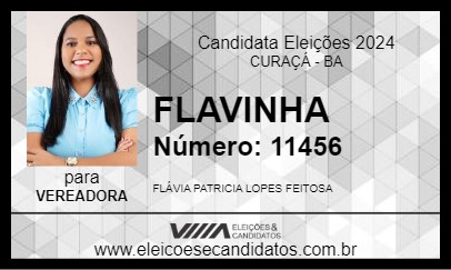 Candidato FLAVINHA 2024 - CURAÇÁ - Eleições