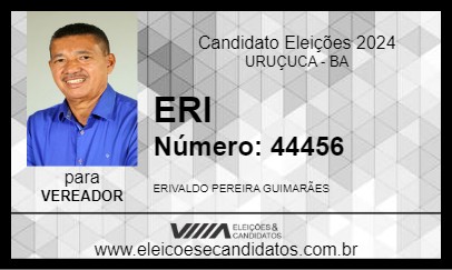 Candidato ERI 2024 - URUÇUCA - Eleições