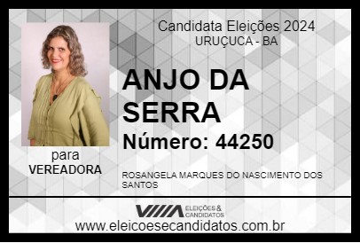 Candidato ANJO DA SERRA 2024 - URUÇUCA - Eleições