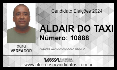 Candidato ALDAIR DO TAXI 2024 - EUNÁPOLIS - Eleições