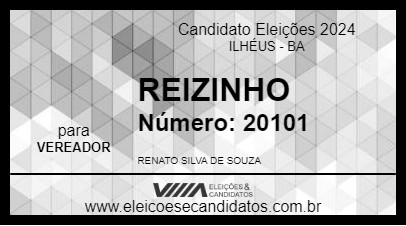 Candidato REIZINHO 2024 - ILHÉUS - Eleições