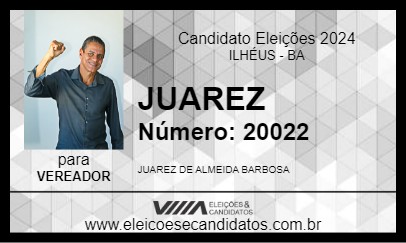 Candidato JUAREZ 2024 - ILHÉUS - Eleições