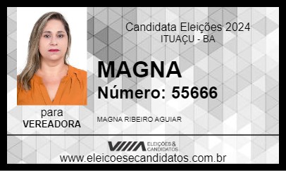 Candidato MAGNA 2024 - ITUAÇU - Eleições