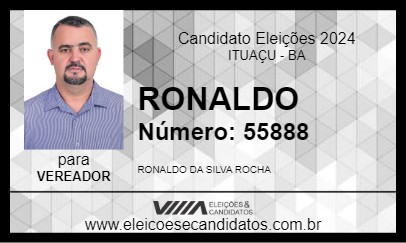 Candidato RONALDO 2024 - ITUAÇU - Eleições