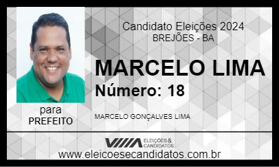 Candidato MARCELO LIMA 2024 - BREJÕES - Eleições