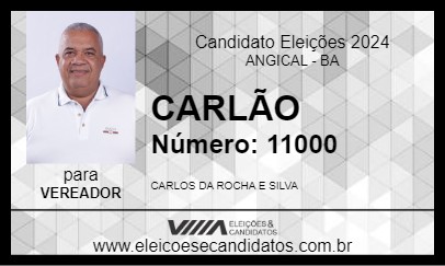 Candidato CARLÃO 2024 - ANGICAL - Eleições