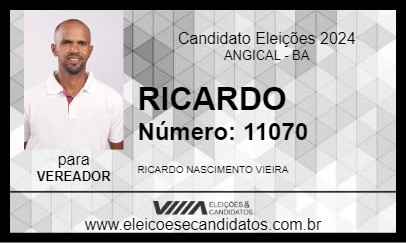 Candidato RICARDO 2024 - ANGICAL - Eleições